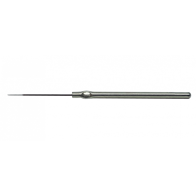 Elettrodo puntiforme in argentone per epilazione