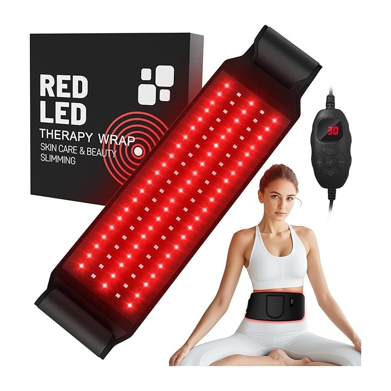Red Light Therapy Belt 660nm 850nm LED Waist Wrap