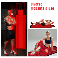 Full Body Red Light Therapy Mat 1300 LEDs 660nm 850nm