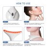 EMS LED Therapy Neck Beauty Device | Massaggio Collo e Viso