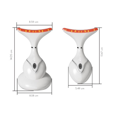 EMS LED Therapy Neck Beauty Device | Neck & Face Massage