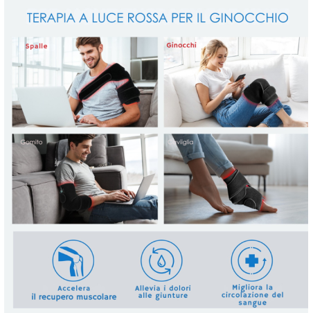 Knee Red Light Therapy Wrap