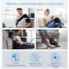Fascia a luce rossa e infrarossa per ginocchio