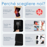 Fascia a luce rossa e infrarossa per ginocchio
