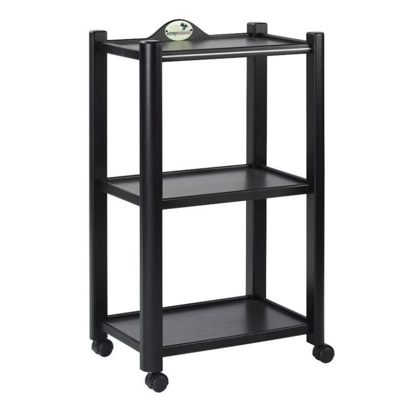 USATO Carrello a 3 ripiani in Wengè